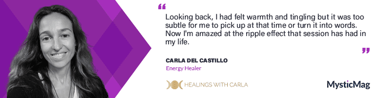 Energy Healing - A Tool for Wellbeing with Carla del Castillo