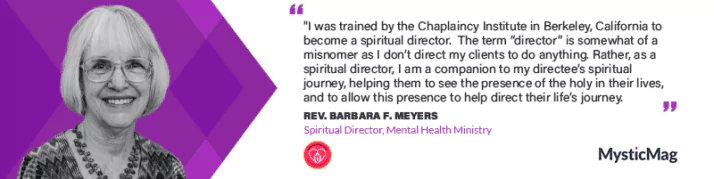 Mental Health Ministry - Rev. Barbara Meyers