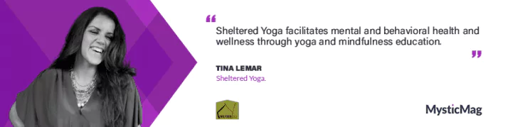 Trauma informed Yoga and Meditation - Tina LeMar