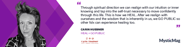 Carin Huebner on Spiritual Direction