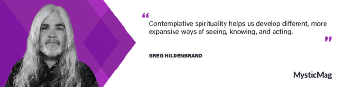 Contemplative spirituality and "trusting the river" with Greg Hildenbrand