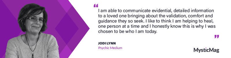 Evidential Mediumship - Jodi-Lynn