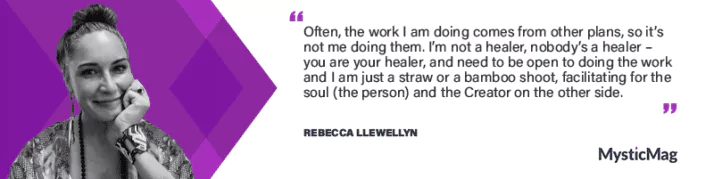 Multi-dimensional medicine and a spirituality path with Rebecca Llewellyn