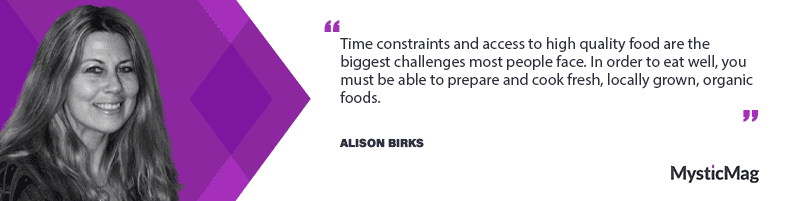 Discovering how food is good medicine with Alison Birks
