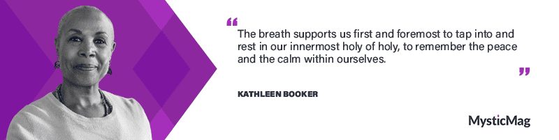 Breathing to remember that peace and calm is within NOW with Kathleen Booker