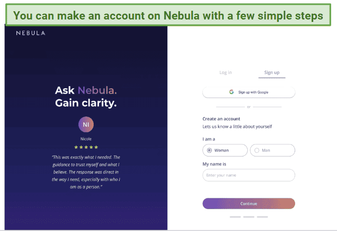Create an Account