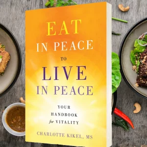What insights can people experience from your book “Eat in Peace to Live in Peace”?