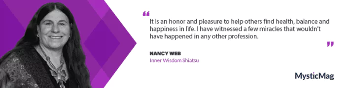 The Healing Power of Shiatsu: Insights from Nancy Web