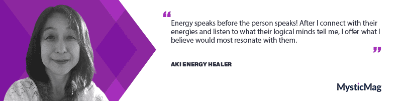 From suicidal to healing with aki Energy Healer