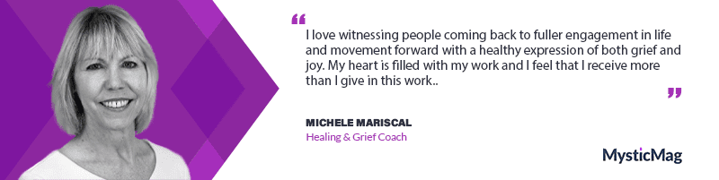 Navigating the Waves of Grief - Insights from a Professional Healing Coach Michele Mariscal
