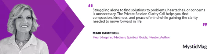 Feel the Love, Hope, Joy, and Peace with Mari Campbell