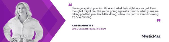 Unveiling the Extraordinary World of Life & Business Psychic Medium with Amber Annette