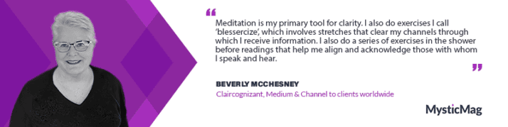 Beverly McChesney - Channeling Claircognizant Wisdom through Medium