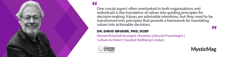Fostering Collective Well-Being Alongside Personal Fulfillment - Dr. David Gruder