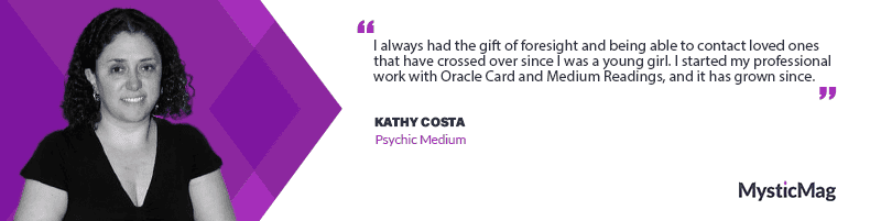 Kathy Costa - Psychic Medium & Certified Herbalist