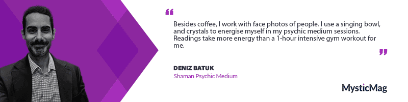 Coffee Cup Readings with Psychic Deniz