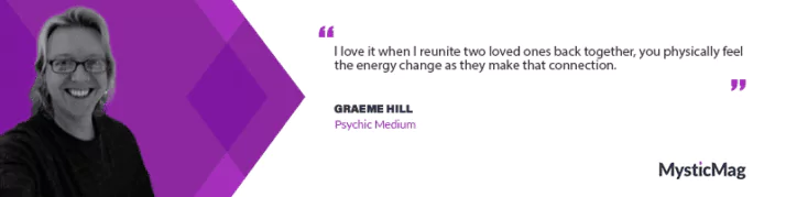 Reuniting Loved Ones - Interview with Psychic Graeme