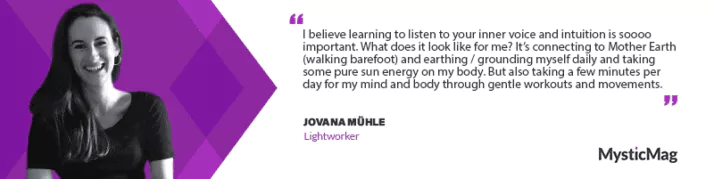 Shining Light on the Divine Path - A Journey of a Lightworker Jovana Mühle