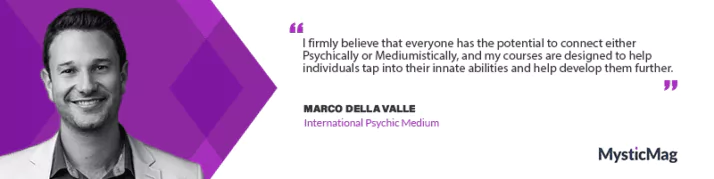 Identify and Understand Your Strongest Psychic Sense with Marco Della Valle