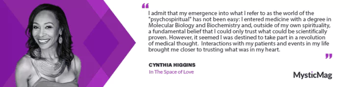 In The Space of Love - Dr. Cynthia Higgins