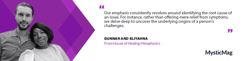 Soul Synergy Unveiled - Gunnar and Eliyahna's Journey through the House of Healing Metaphysics