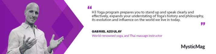 Gabe's H3 Yoga: Empowering Confidence, Skill, and Transformation in Yoga Enthusiasts, Instructors, and Thai Yoga Practitioners