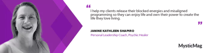 From Nursing to Psychic Healing: Janine Kathleen Shapiro's Unique Journey