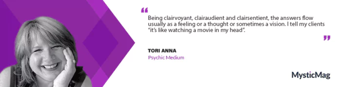 Tori Anna - Your Guide to Psychic Medium Insights