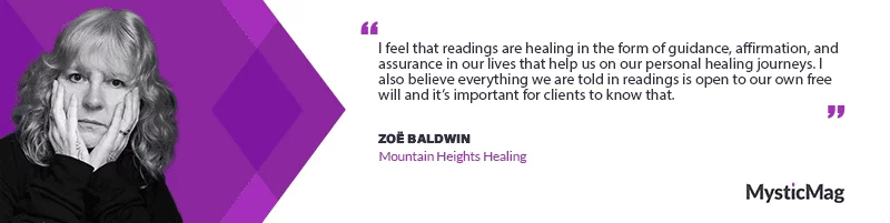 Divination and Beyond: Zoë Baldwin's Holistic Approach to Healing