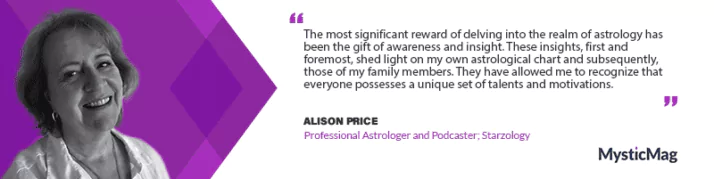 Unlocking Individual Potential: Insights from Professional Astrologer Alison Price