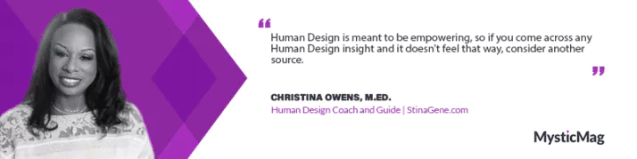 Unlocking Your Authentic Self: A Journey into Human Design with Christina Owens