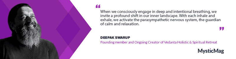 Journey to Inner Harmony - Deepak Swarup's Vedanta Retreat, a Haven for Spiritual Awakening