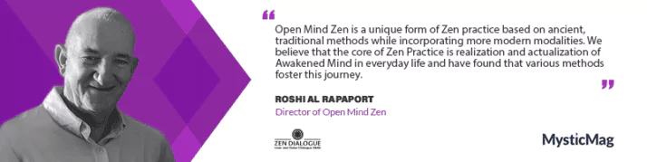 East meets West in Zen - Roshi Al Rapaport