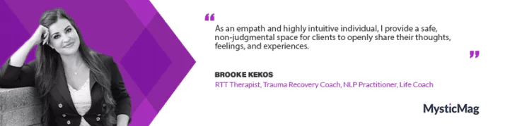 Brooke Kekos: From Beauty Industry to Trauma Healing - A Journey of Transformation