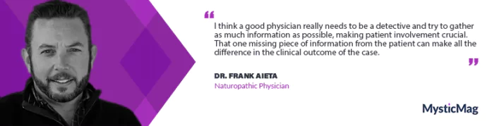 Dr. Frank Aieta - Navigating Wellness through Nature's Pathways