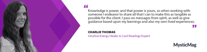 Heart Medicine Unveiled - An Illuminating Interview with Charlie Thomas on Intuitive Energy Healing and the Magic of Card Readings