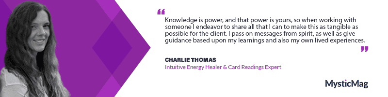 Heart Medicine Unveiled - An Illuminating Interview with Charlie Thomas on Intuitive Energy Healing and the Magic of Card Readings