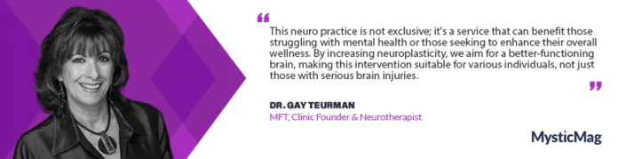 Neurotherapy Unveiled - Navigating the Mind with Dr. Gay Teurman
