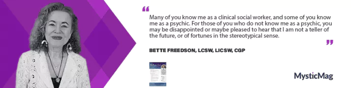 Intuitive Guidance and Inner Wisdom with Bette Freedson