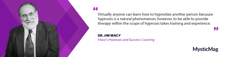 Mastering the Mind: Exploring Hypnotherapy's Potential with Dr. Jim Macy