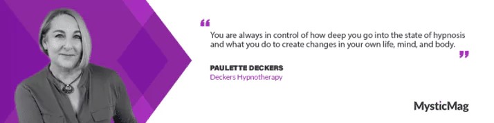 All Hypnosis is Self-Hypnosis - Interview with Paulette Deckers