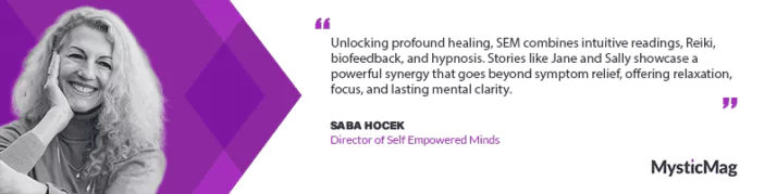 Harmony Unveiled: The Transformative Power of Hypnosis, Reiki, and Intuition – An Insightful Interview with Saba Hocek on MysticMag