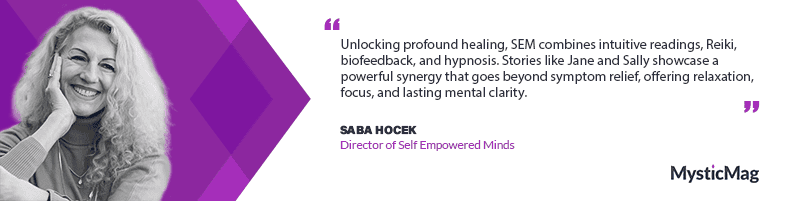 Harmony Unveiled: The Transformative Power of Hypnosis, Reiki, and Intuition – An Insightful Interview with Saba Hocek on MysticMag