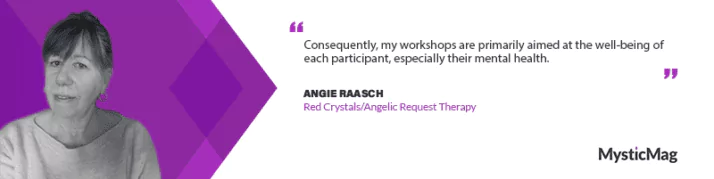 Harmonizing the Ethereal: Angie Raasch's Journey through Angelic and Crystal Realms