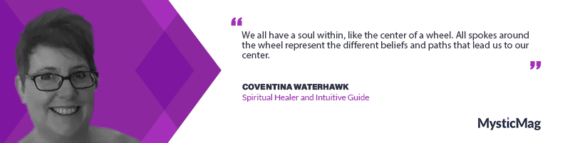 Blending Intuition and Healing: Coventina Waterhawk's Journey with MysticMag