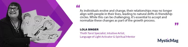 Lola Singer - Illuminating Paths of Insight and Spiritual Awakening through Thoth Tarot Mastery and Intuitive Artistry