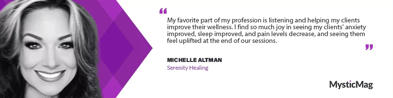 Healing Pathways: Michelle Altman's Journey from Nurse to Reiki Grand Master
