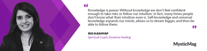 Navigating the Cosmic Currents: Rio Kashyap's Odyssey as a Spiritual Coach
