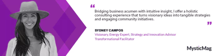 Sydney Campos: Bridging Spirituality and Strategy in a Transformative Journey