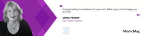Carol Prokop and her journey to and with Reiki
